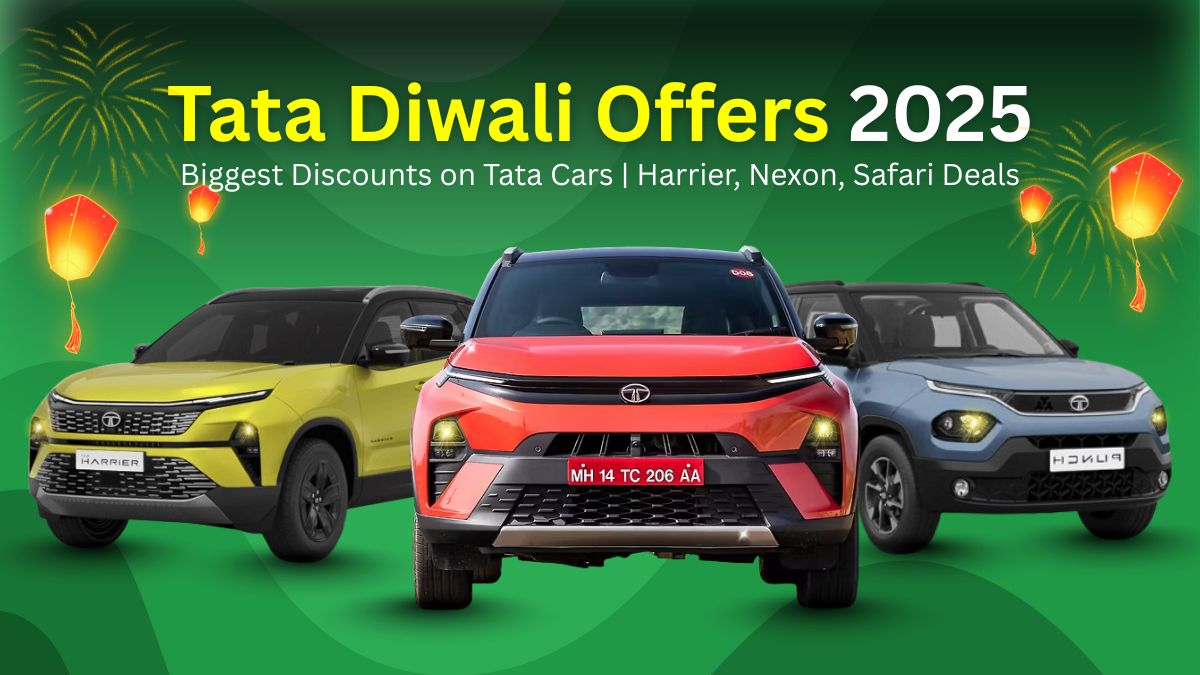 Tata Diwali Offer 2025 – Biggest Discounts on Tata Cars | Harrier, Nexon, Safari Deals