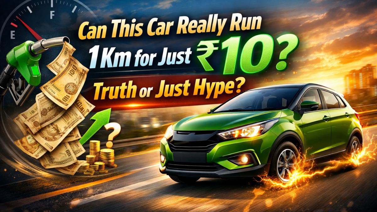 Can This Car Really Run 1 Km for Just ₹10? Truth or Just Hype?