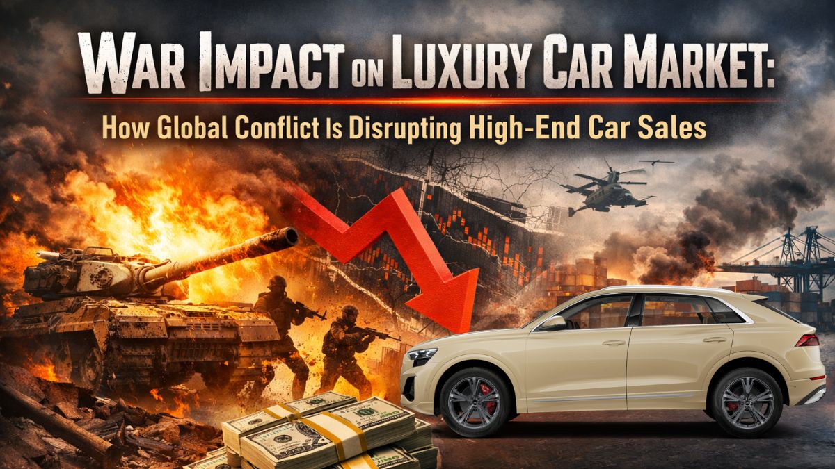 War Impact on Luxury Car Market: How Global Conflict Is Disrupting High-End Car Sales