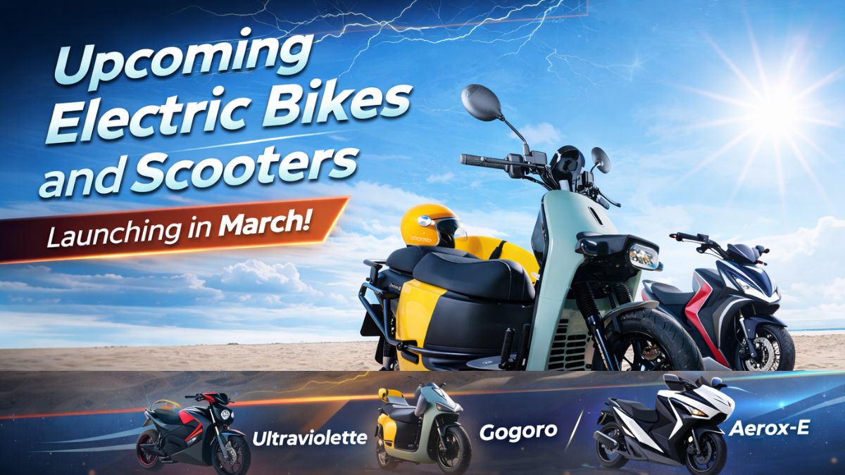 Upcoming Electric Bikes and Scooters Launching in March – Ultraviolette, Gogoro, Aerox-E