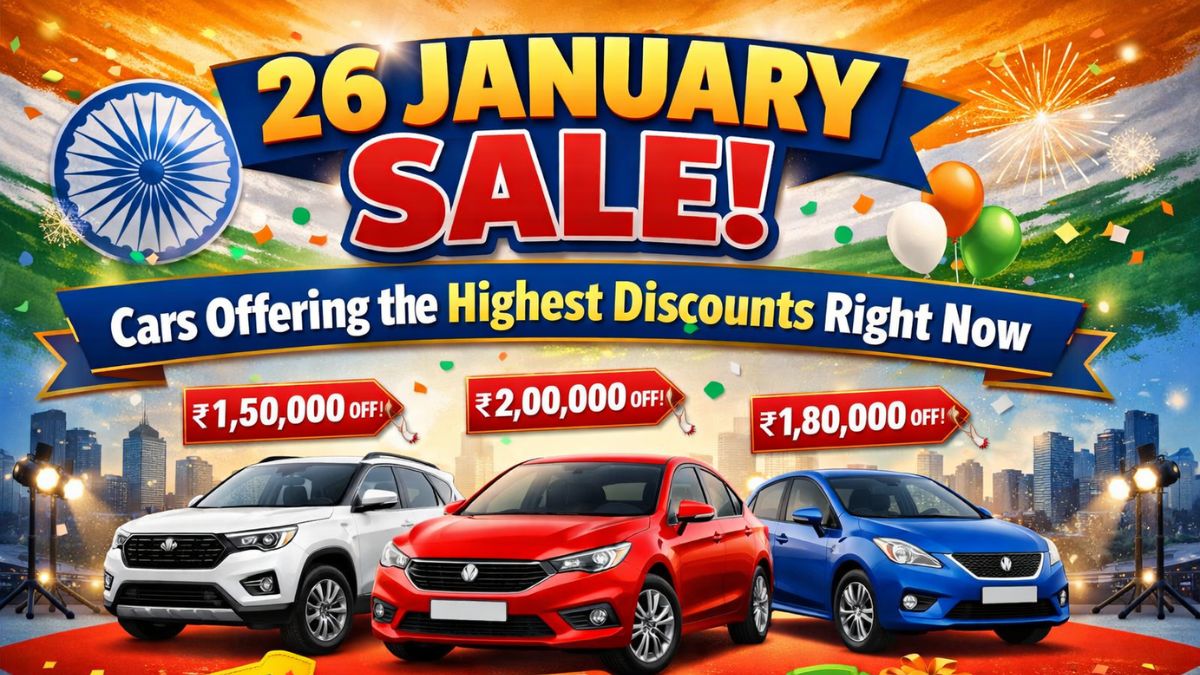 26 January Sale: Cars Offering the Highest Discounts Right N