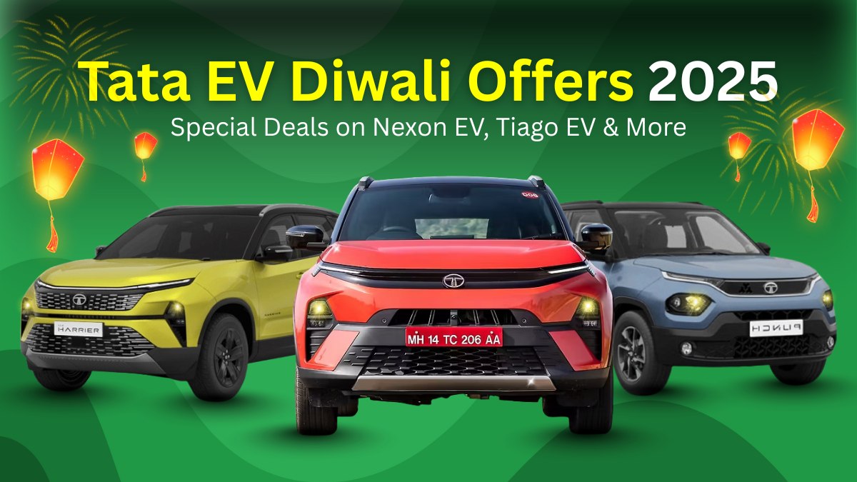 Tata EV Diwali Offers 2025: Special Deals on Nexon EV, Tiago EV & More