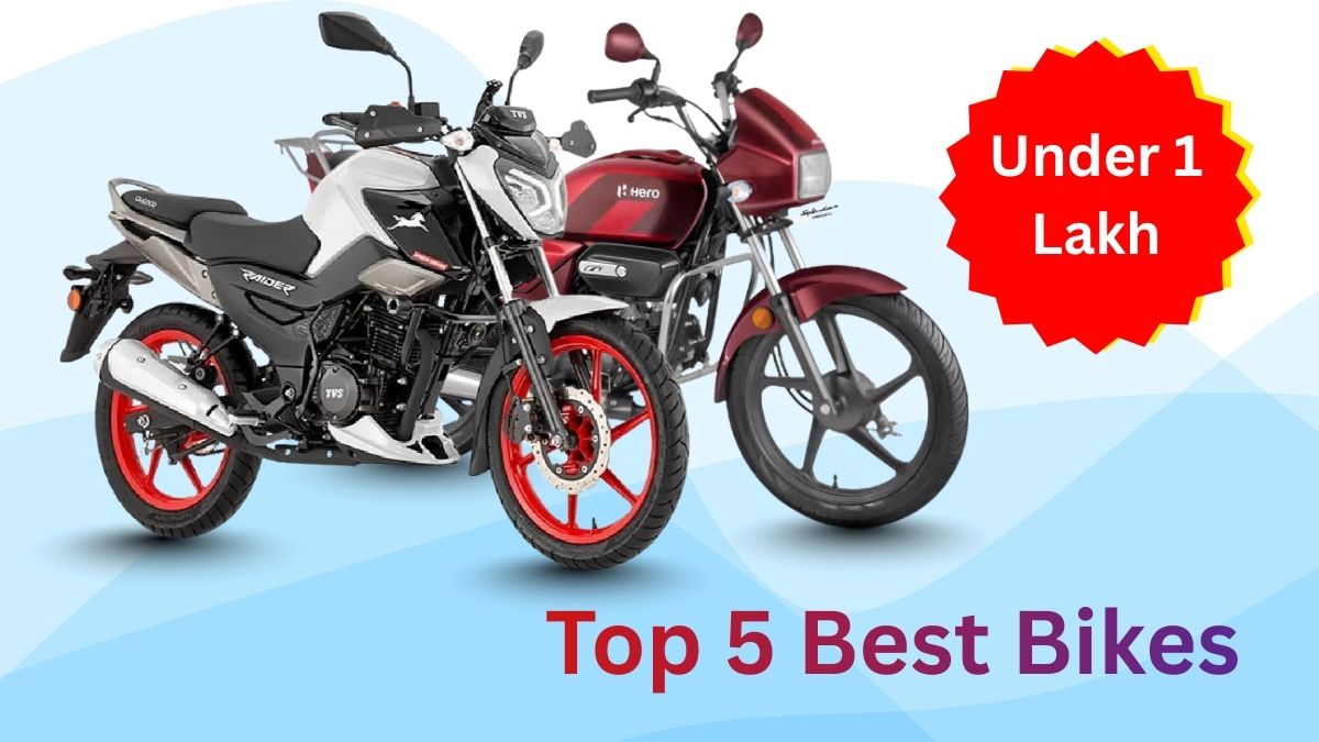 Top 5 Best Bikes Under 1 Lakh in India (2026)