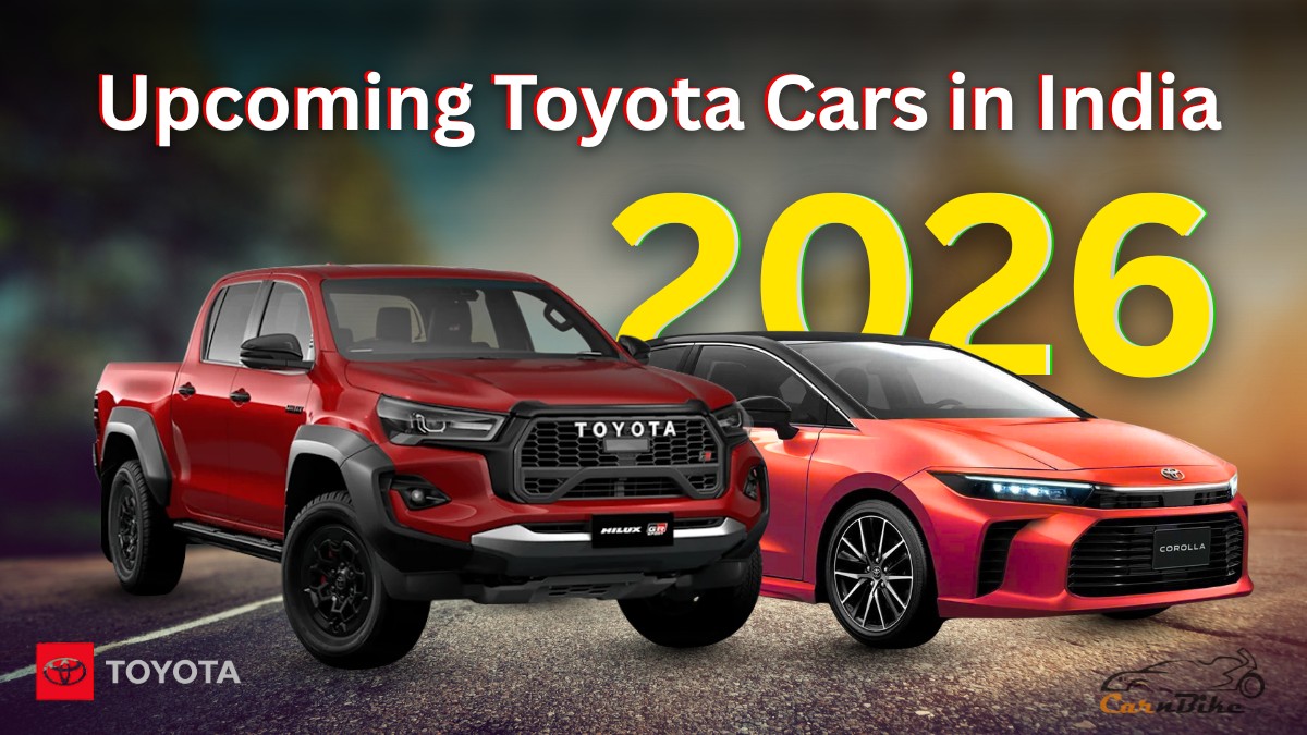 Upcoming Toyota Cars in India 2026: Expected Launches, Features & Prices