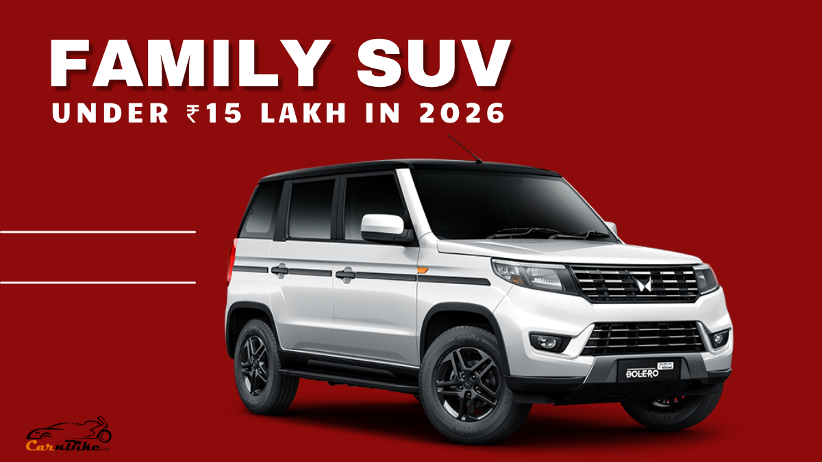 Best Family SUVs Under ₹15 Lakh in 2026