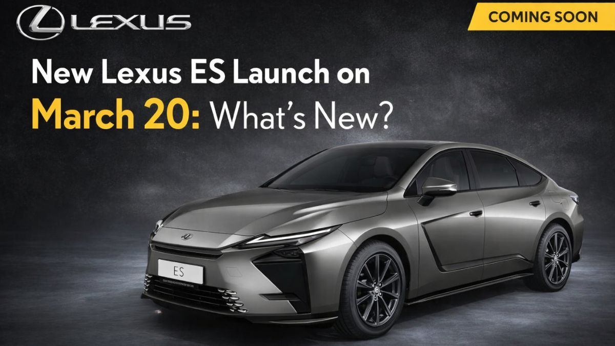 Lexus ES Launch on March 20 – What’s New in the Luxury Sedan Segment?