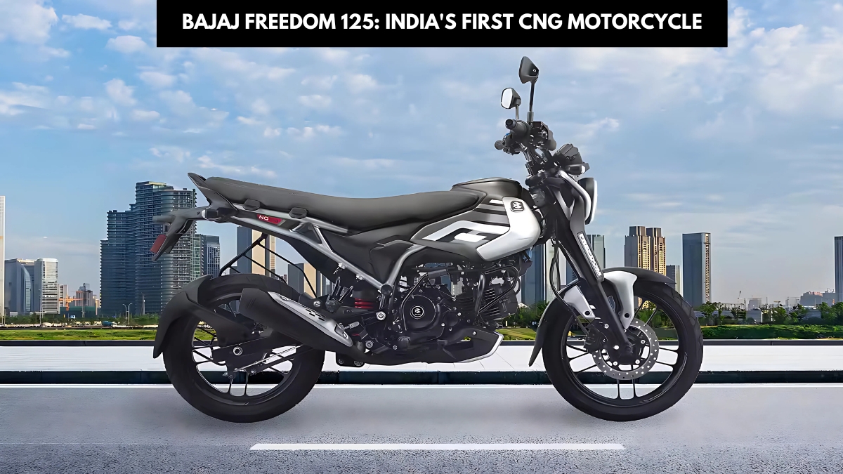Bajaj Freedom 125: India's First CNG Motorcycle