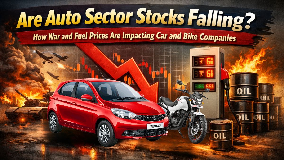 Are Auto Sector Stocks Falling? How War and Fuel Prices Are Impacting Car and Bike Companies