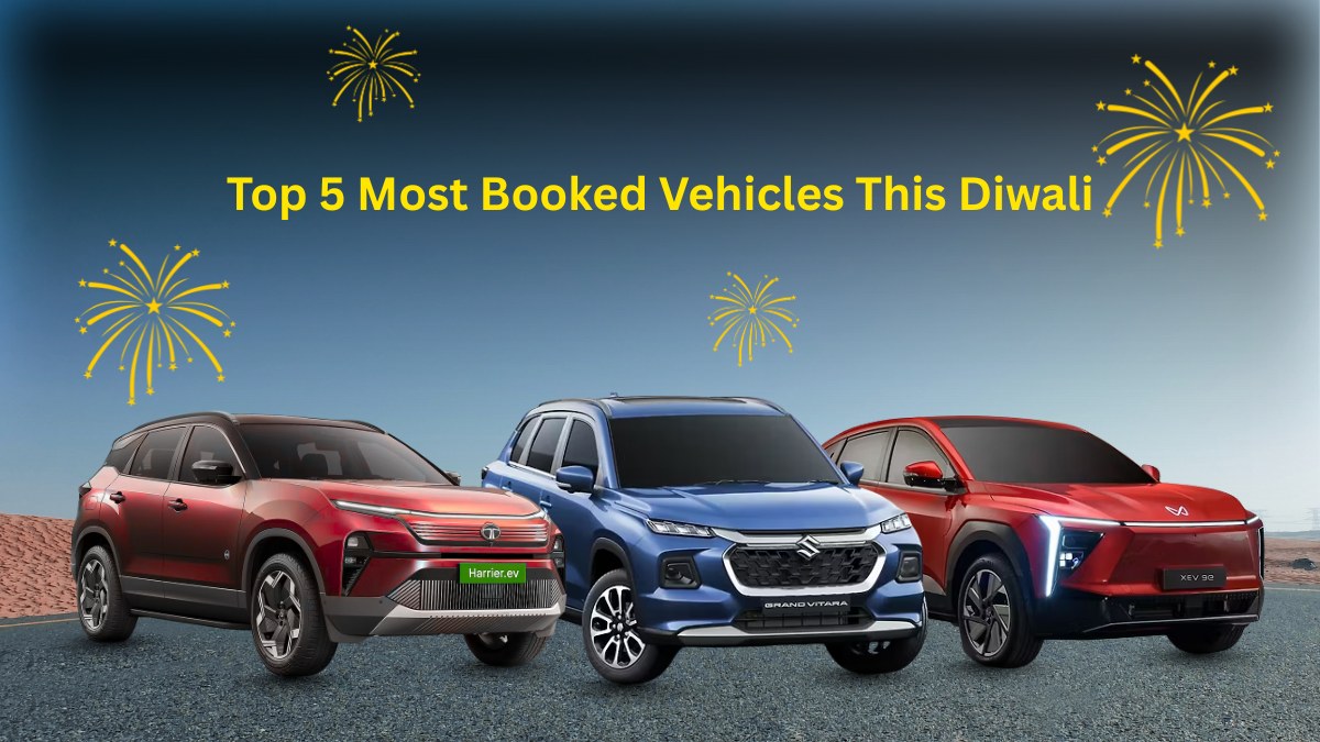 Top 5 Most Booked Vehicles This Diwali