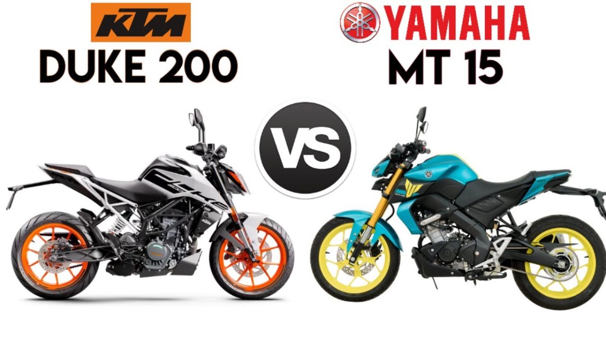 KTM Duke 200 vs Yamaha MT-15 — Best Street Naked Under ₹2 Lakh?