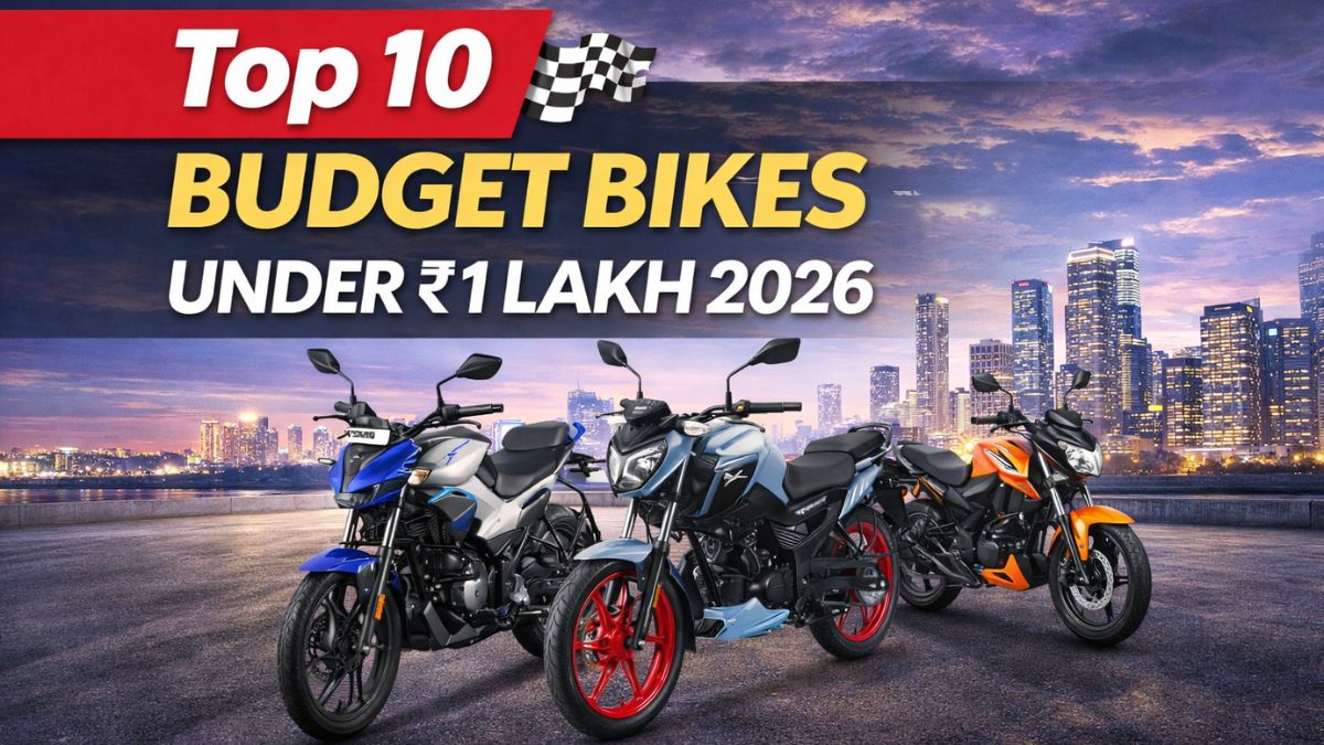 Top 10 Budget Bikes Under ₹1 Lakh 2026