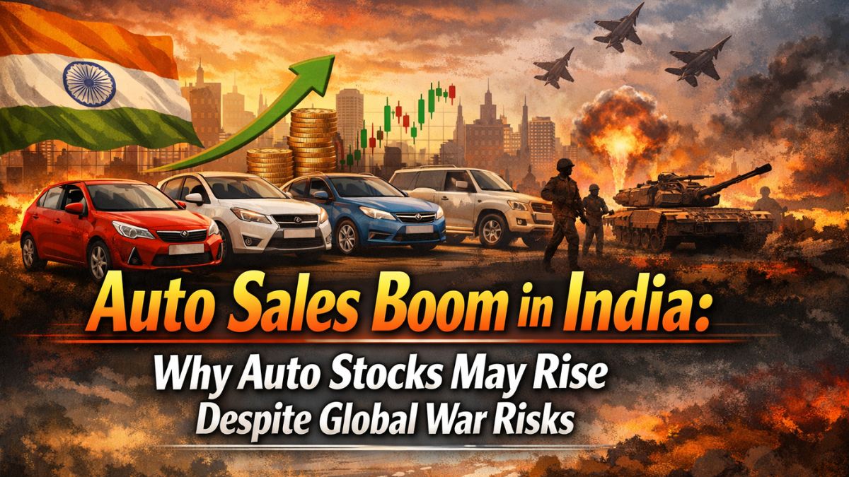 Auto Sales Boom in India: Why Auto Stocks May Rise Despite Global War Risks