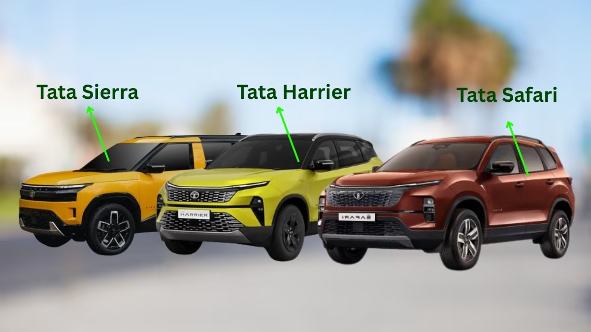 Tata Sierra Performance Compared to the Harrier and Safari