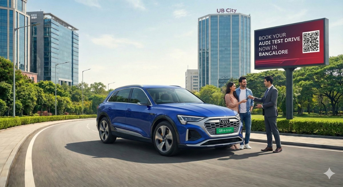 Book Audi Test Drive Now in Bangalore