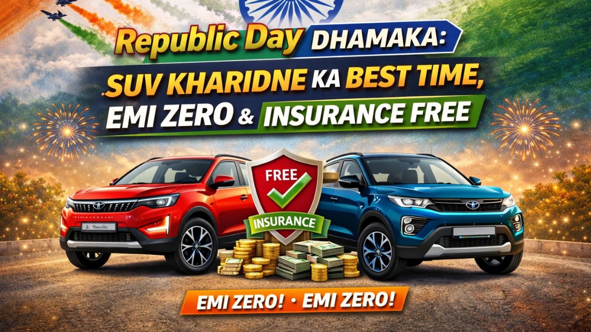 Republic Day Dhamaka: Best Time to Buy an SUV – Zero EMI & Free Insurance Deals
