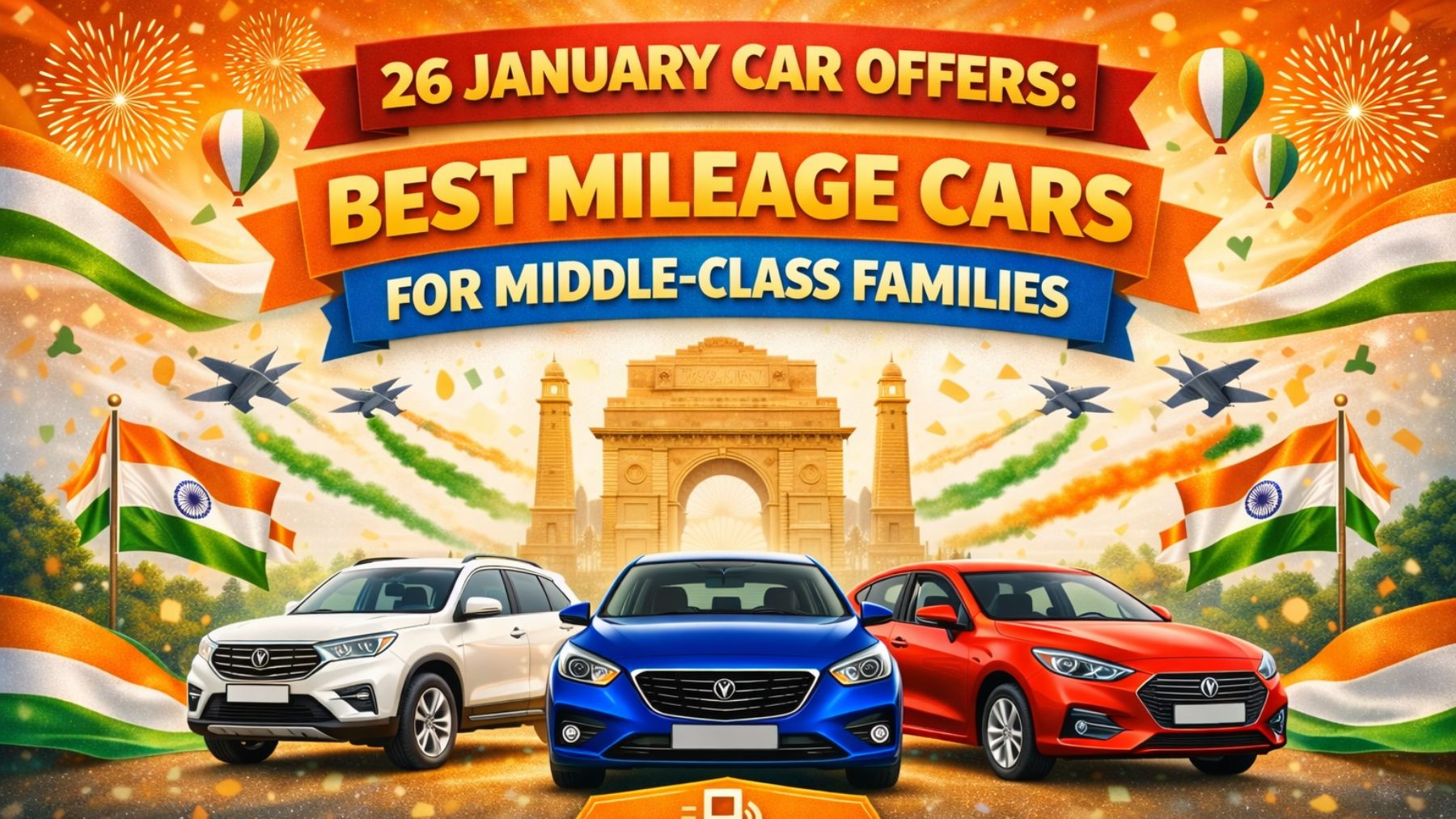 26 January Car Offers: Best Mileage Cars for Middle-Class Families