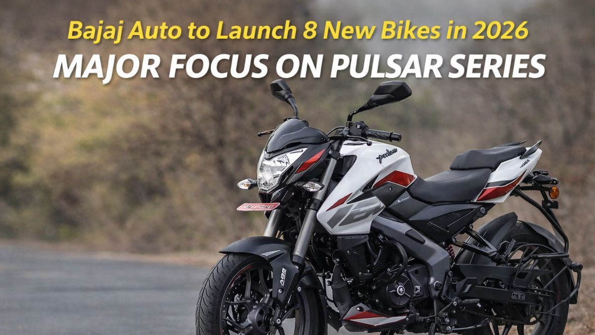 Bajaj Auto to Launch 8 New Bikes in 2026 – Major Focus on Pulsar Series