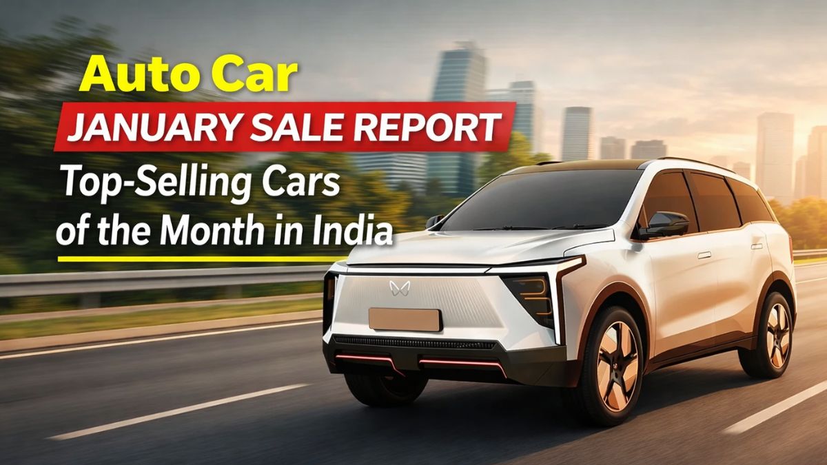 Auto Car January Sale Report: Top-Selling Cars of the Month