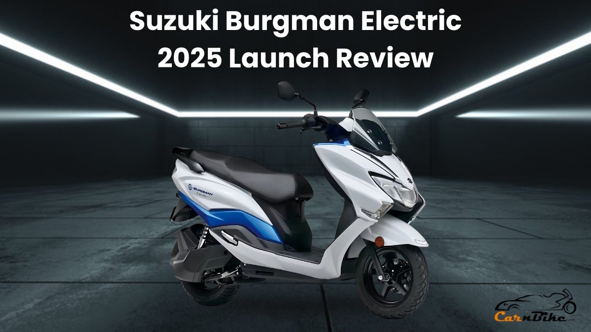 Stylish & Efficient EV Scooter Suzuki Burgman Launch in India