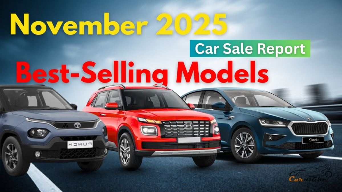 November 2025 Car Sale Report – Best-Selling Models in India