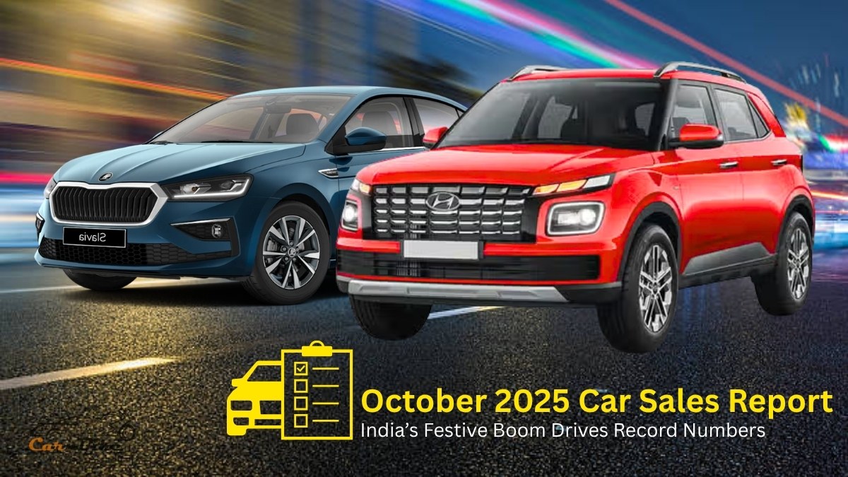 October 2025 Car Sales Report: India’s Festive Boom Drives Record Numbers