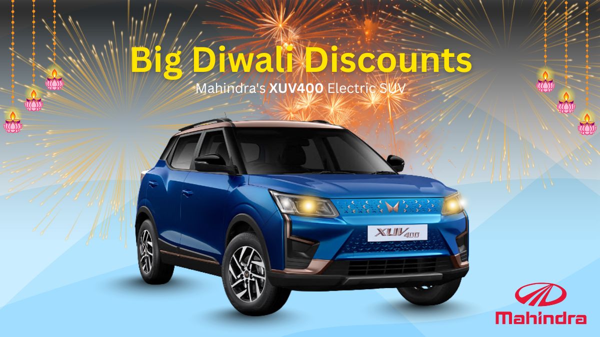 Mahindra’s XUV400 Electric SUV Expected to Get Big Diwali Discounts