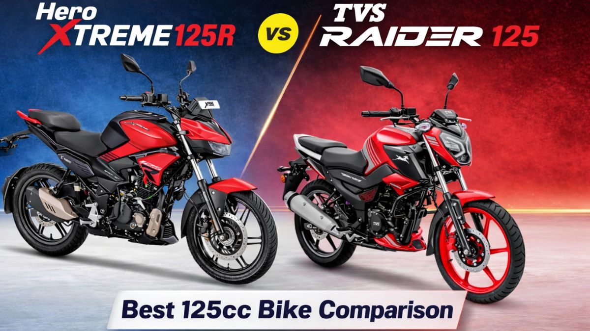 Hero Xtreme 125R vs TVS Raider 125 – Best 125cc Bike Comparison