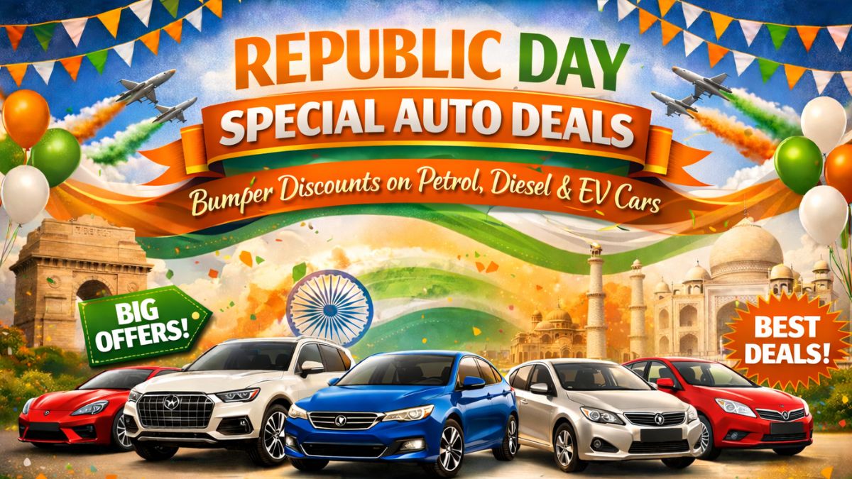 Republic Day Special Auto Deals: Bumper Discounts on Petrol, Diesel & EV Cars