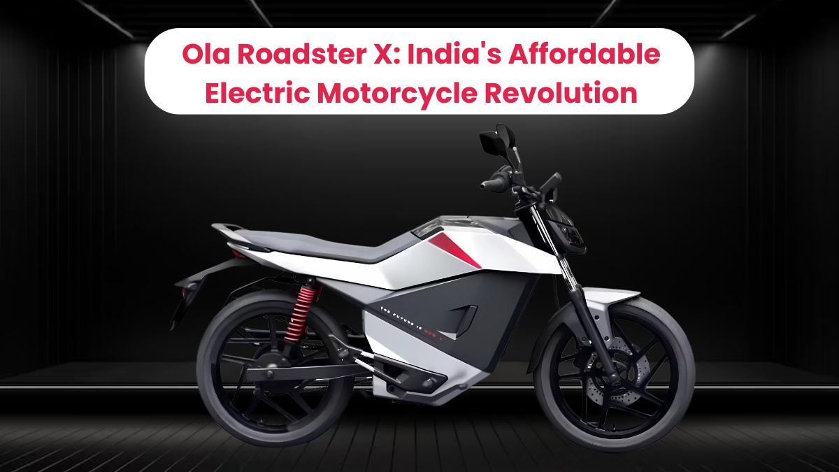 Ola Roadster X: India's Affordable Electric Motorcycle Revolution