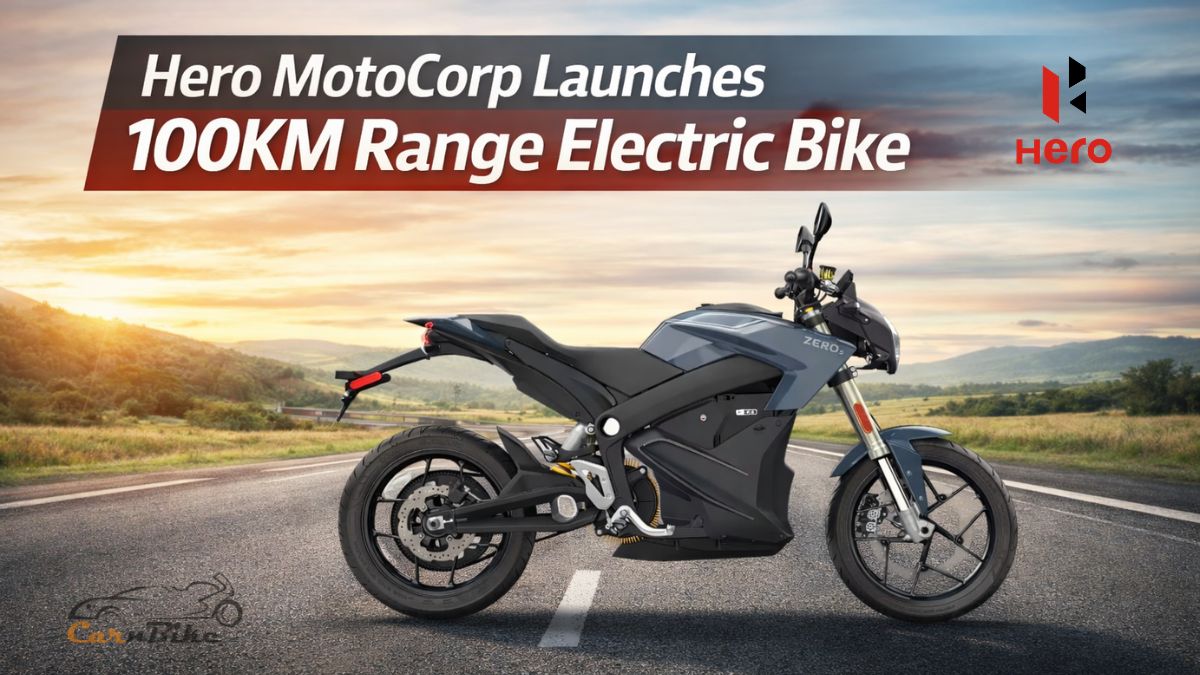 Hero MotoCorp Electric Bike With 100 KM Range Launched