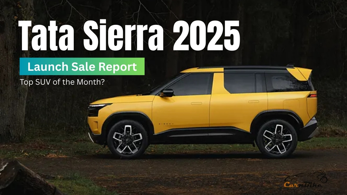 Tata Sierra 2025 Launch Sale Report – Top SUV of the Month?
