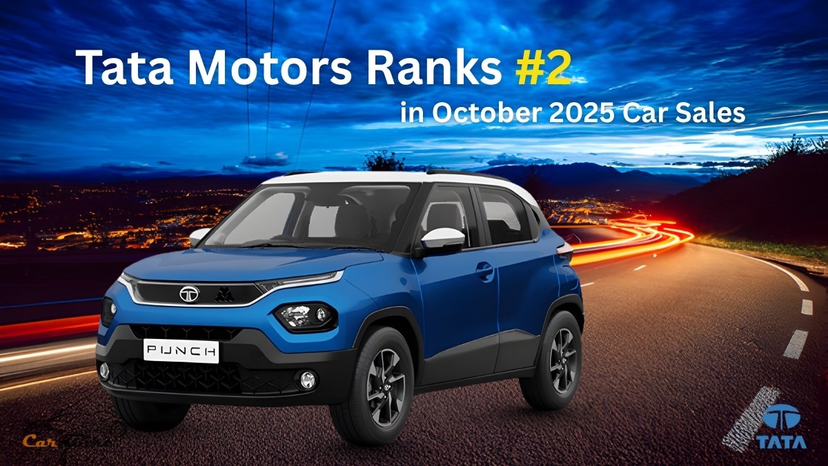 Tata Motors Secures Second Spot in October 2025 Car Sales — Detailed Report