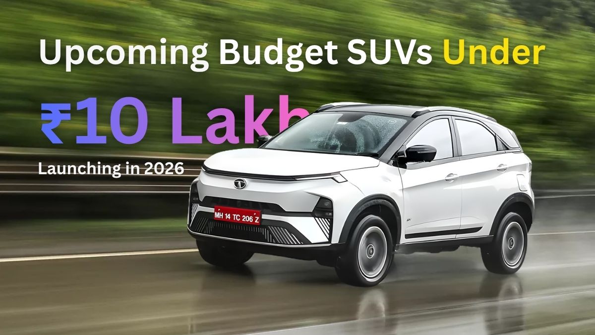 Upcoming Budget SUVs Under ₹10 Lakh Launching in 2026