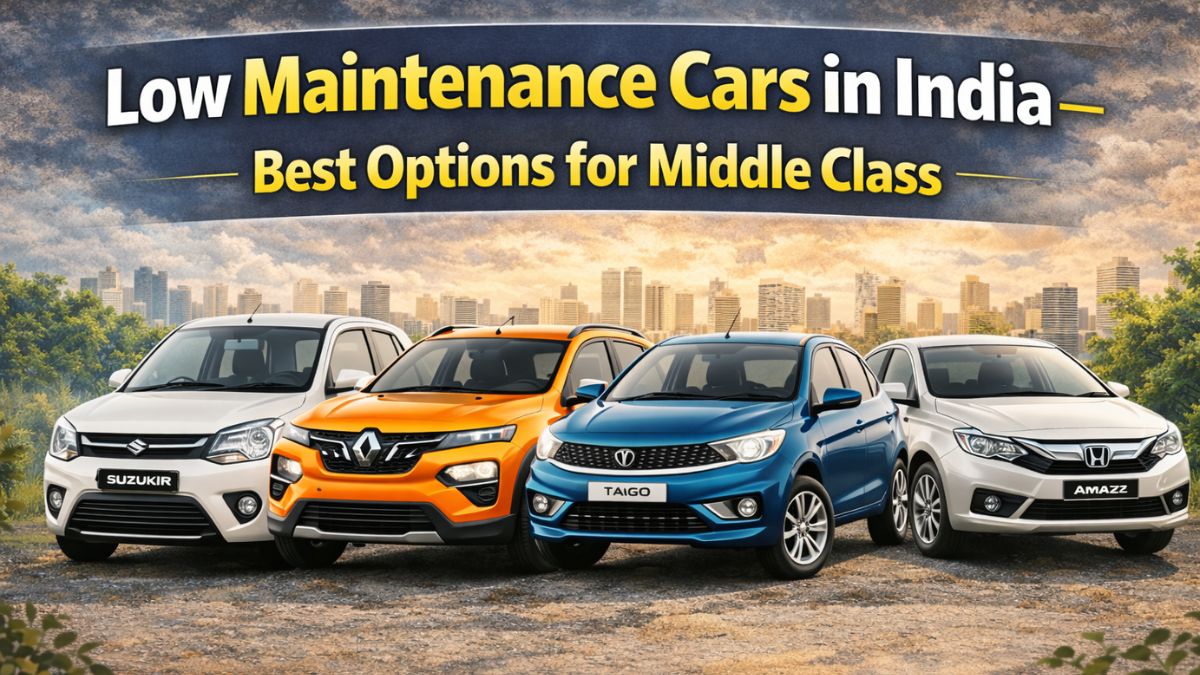 Low Maintenance Cars in India – Best Options for Middle Class