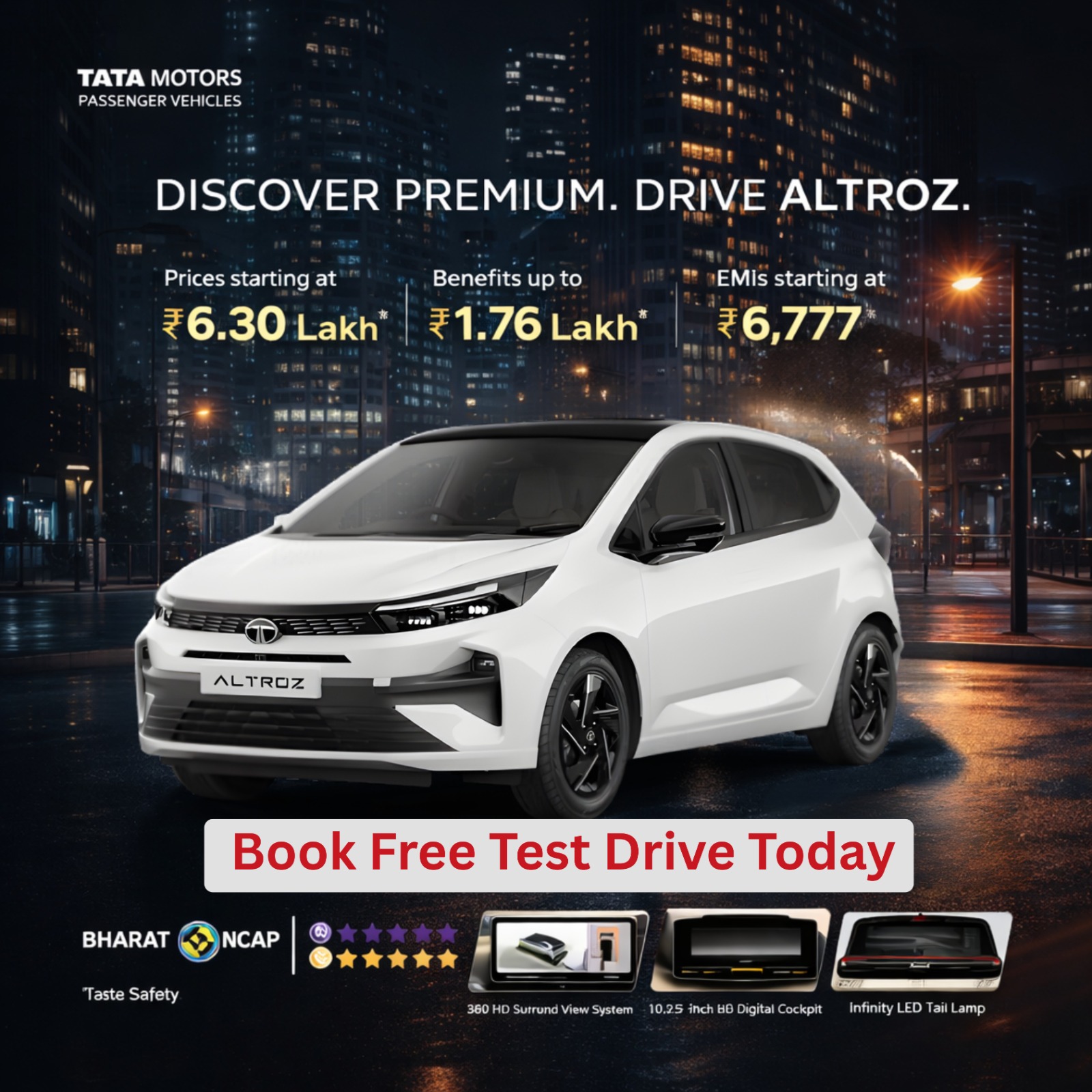 Exclusive Benifit on Tata Altroz